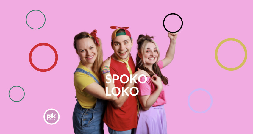 Spoko Loko przygotowali wyjątkowe, godzinne show, podczas którego dzieci będą mogły tańczyć i śpiewać razem z zespołem.