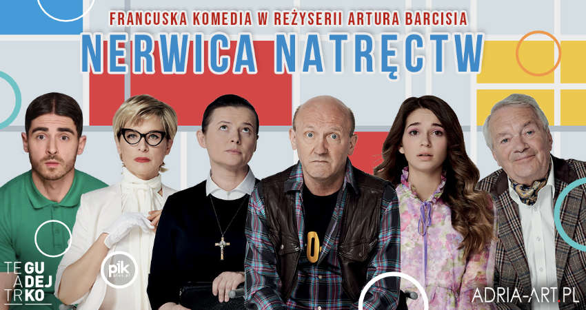 Komedia francuska w doskonałej obsadzie. Nie od dziś wiadomo, że jeśli szukamy dużej dawki dobrego humoru i przepisu na doskonałą rozrywkę, warto sięgnąć po komedię francuską.