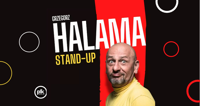 Grzegorz Halama powraca na scenę z zupełnie nowym programem! Zobaczcie go na żywo w Szczecinie.