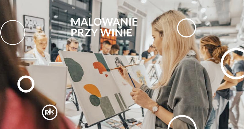 Nie umiesz malować? Genialnie! Imprezy Malowanie przy Winie są dla każdego – bez względu na talent.